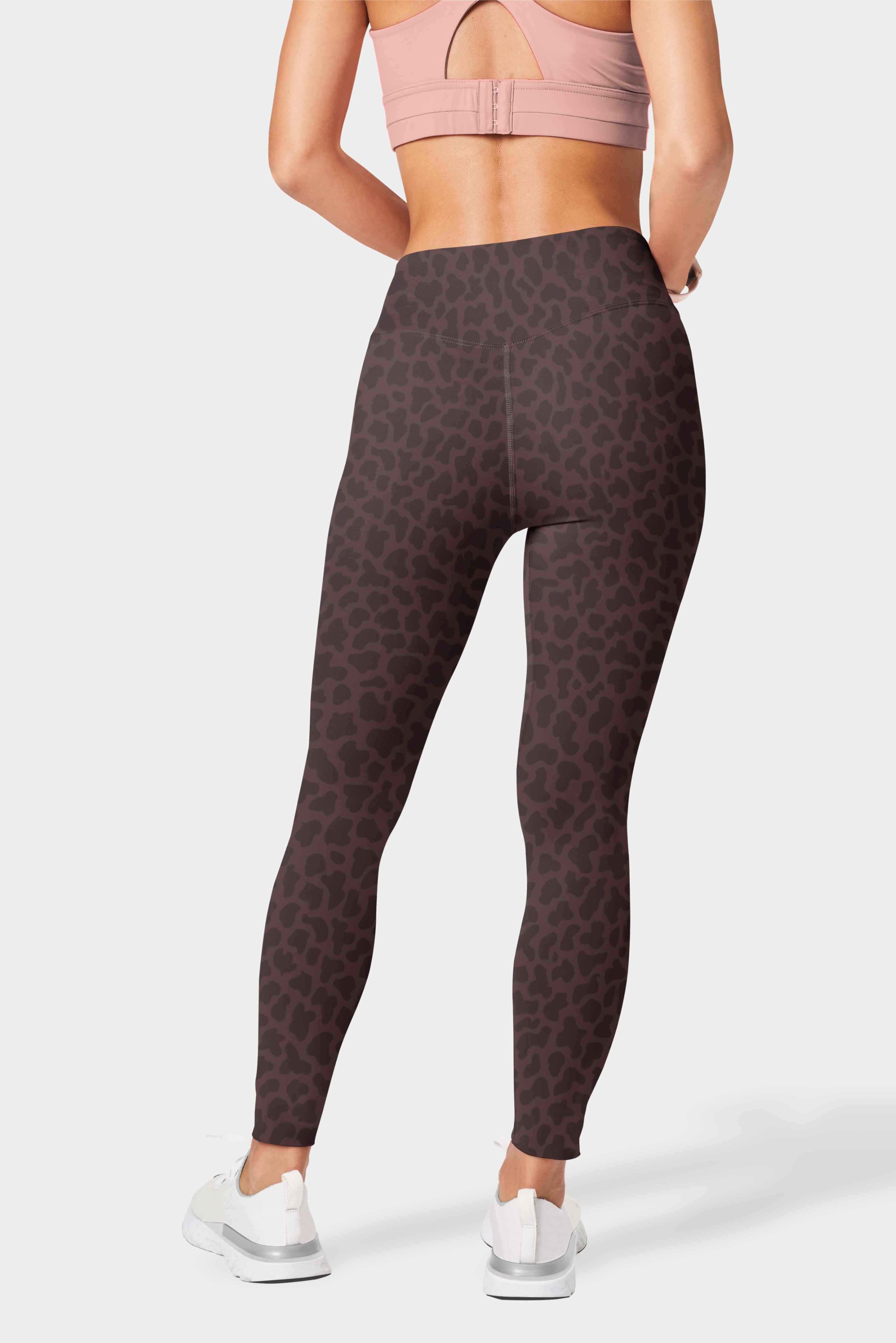 Kalonira FlexArt Simply Seamless Abstract-Pattern High-Rise Yoga Leggings