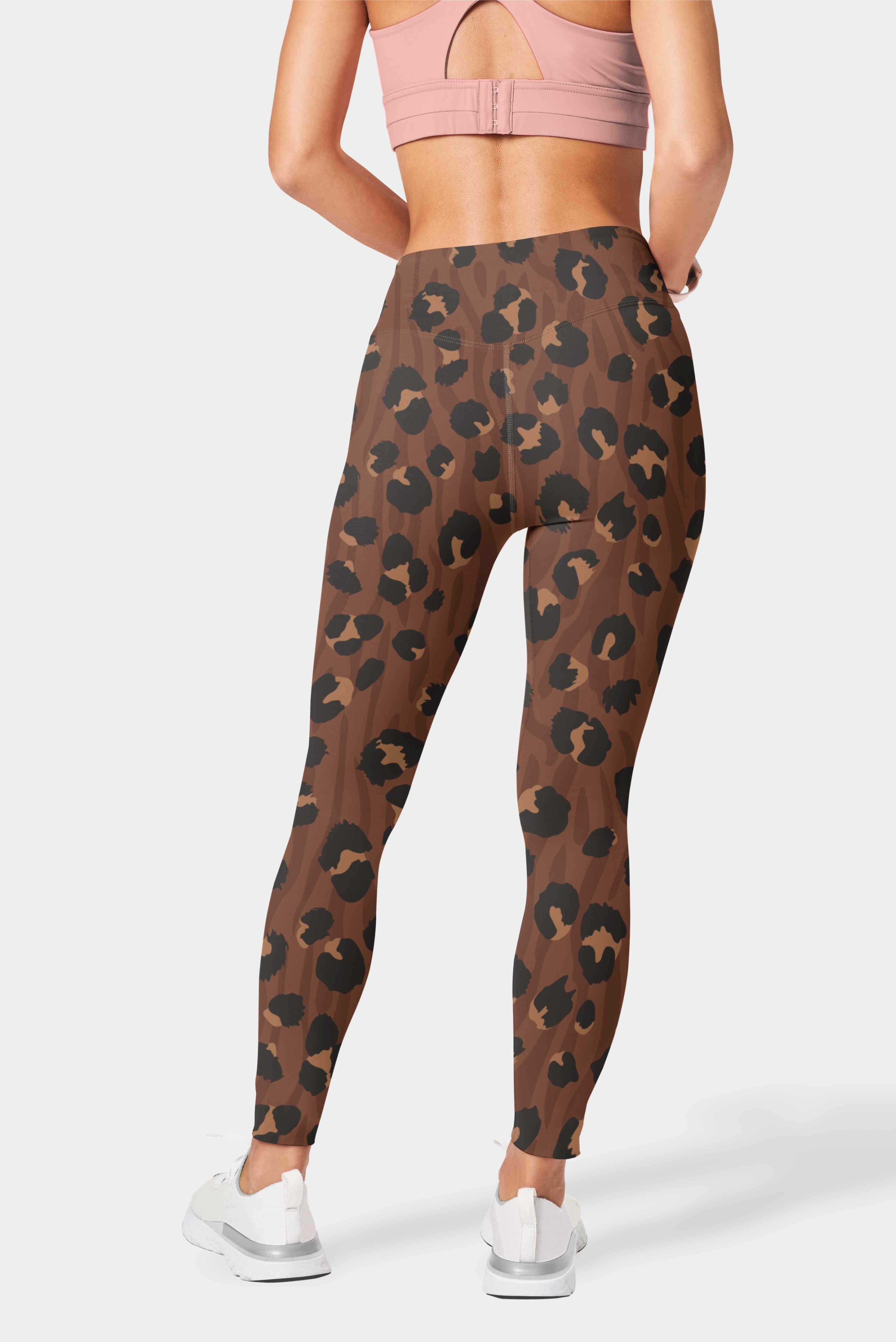 Kalonira WildFlex Leopard Animal-Skin Texture Seamless Compression